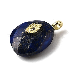 Dyed Natural Lapis Lazuli Pendants&nbsp;G-Z090-01G-07