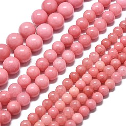 Natural Malaysia Jade Beads Strands&nbsp;G-L645-A01-10mm-20