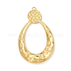 Ion Plating(IP) 304 Stainless Steel Big Pendant Rhinestone Settings&nbsp;STAS-A070-29G