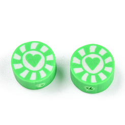 Handmade Polymer Clay Beads&nbsp;CLAY-T019-15E