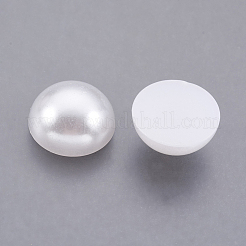 ABS Plastic Imitation Pearl Cabochons&nbsp;X-SACR-S738-12mm-Z9