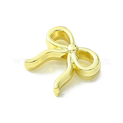 合金ビーズ  蝶結び  ゴールドカラー  13.5x15.5x5mm  穴：1.8mm&nbsp;FIND-Z045-16G
