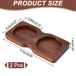 Wood Pepper Grinder Holder&nbsp;AJEW-WH0541-56