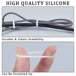 200Pcs Silicone Cable Ties&nbsp;FIND-SP0005-31B