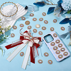 30Pcs Zinc Alloy Cabochons&nbsp;FIND-FG0005-56C