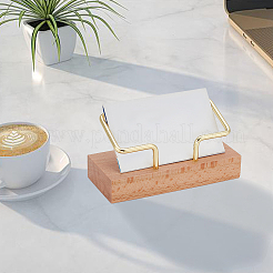 Wood Business Name Card Display Base&nbsp;AJEW-WH0323-92