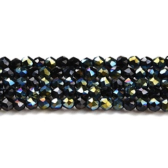 Electroplate Glass Beads Strands&nbsp;GLAA-H021-01A-HP09