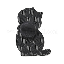 Calico Cat Printed Alloy Lapel Pin Backs for Backpack Clothes&nbsp;AL-CBA4F48-03D