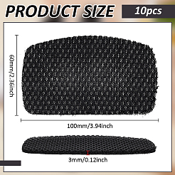 Polyester Self-Adhesive Heel Cushion Sets&nbsp;FIND-WH0366-023A