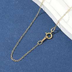 1/20 14K Gold Filled Cable Chain Necklaces for Women Men&nbsp;NJEW-Z068-02G-02