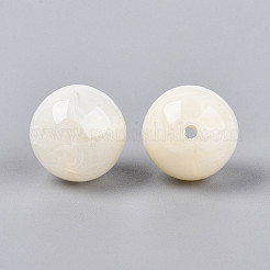 Round Acrylic Imitation Gemstone Beads&nbsp;X-OACR-R029-16mm-29A
