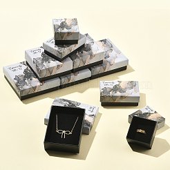 10Pcs 5 Styles Cardboard Jewelry Boxes&nbsp;CON-FS0001-23B