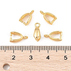 シーグレース ブラス アイスピック ピンチベイル  カドミウムフリー＆ニッケルフリー＆鉛フリー  18KGP本金メッキ  11x6x3.5mm  穴：1.6mm&nbsp;XGR0038G-80G