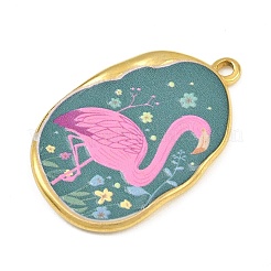Printed 304 Stainless Steel Pendants&nbsp;STAS-P419-13G-01