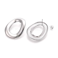 304 Stainless Steel Stud Earrings for Women&nbsp;EJEW-N059-13P