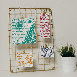 1 Set PET Hollow Out Drawing Painting Stencils&nbsp;DIY-MA0003-27