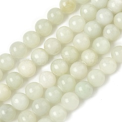 Natural Xiuyan Jade Beads Strands&nbsp;G-Z085-A01-6mm
