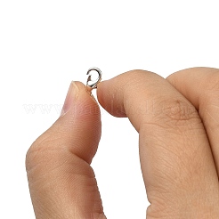 Zinc Alloy Lobster Claw Clasps&nbsp;PALLOY-R042-301-S-NF