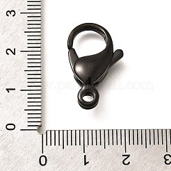 316 Stainless Steel Lobster Claw Clasps&nbsp;STAS-D288-09EB