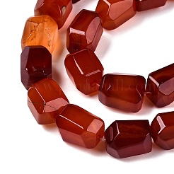 Natural Red Agate Beads Strands&nbsp;G-N342-148A