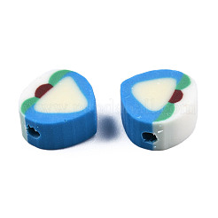 Handmade Polymer Clay Beads&nbsp;CLAY-N008-80-B03