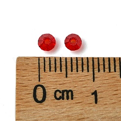 プレシオサ®クリスタルビーズ  チェコクリスタル  双円錐形(451 69 302 ロンデル)  90070 ライト サイアム  3mm  穴：0.8mm&nbsp;Y-PRC-BA3-90070