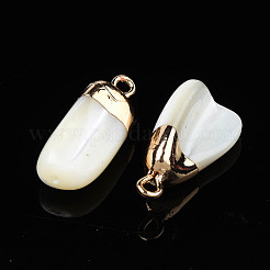 Natural Trochid Shell/Trochus Pendants&nbsp;SSHEL-N027-126