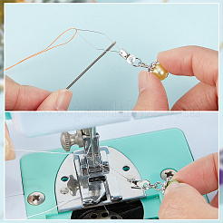 20Pcs 10 Colors ABS Imitation Pearl Round Beaded Threader&nbsp;DIY-AB00058