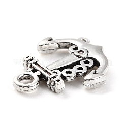 Tibetan Style Alloy Pendants&nbsp;PALLOY-P293-069AS