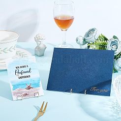 Alloy Place Card Holder&nbsp;DJEW-WH0018-24