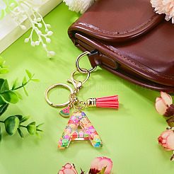 Fruit Series Letter Resin Keychains&nbsp;KEYC-TAC0033-02A