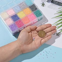 FGB 375G Grade A Round Glass Seed Beads&nbsp;SEED-JP0011-13-2mm