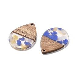 Resin and Walnut Pendants&nbsp;FIND-R051-15B