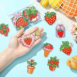 21Pcs 21 Styles Polyester Thread & Non-woven Fabric Iron on Patches&nbsp;DIY-CJ0003-13