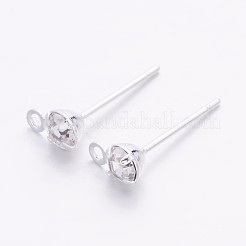 Brass Post Earring Findings&nbsp;EC592-S