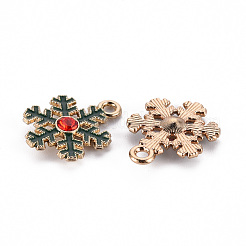 Eco-Friendly Alloy Enamel Pendants&nbsp;ENAM-T011-67-NR