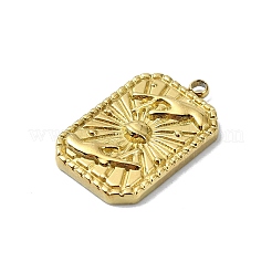 Ion Plating(IP) 304 Stainless Steel Pendants&nbsp;STAS-B058-18G-01