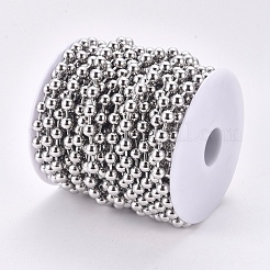 304 Stainless Steel Ball Chains&nbsp;CHS-F009-01H-P