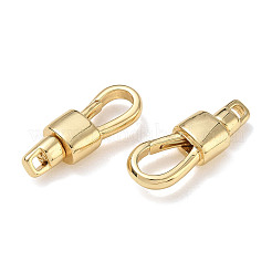 Brass Swivel Clasps&nbsp;KK-CBA50B0-28G