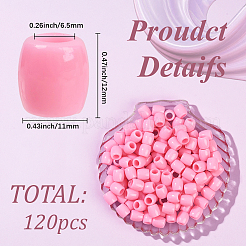 120Pcs Opaque Resin Beads&nbsp;FIND-SC0019-26A