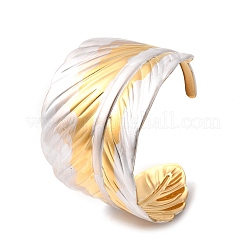 304 Stainless Steel Cuff Bangles for Women&nbsp;BJEW-F509-02A-G