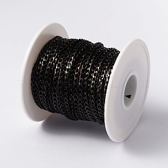 304 Stainless Steel Twisted Chain Curb Chains&nbsp;CHS-H007-29B