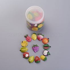 Fruit Theme Resin Cabochons&nbsp;CRES-X0010-14