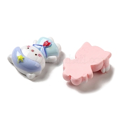 Ocean Theme Opaque Sailing Resin Decoden Cabochons&nbsp;RESI-G090-03