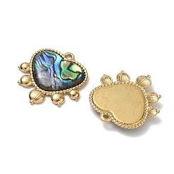 Natural Paua Shell Pendants&nbsp;SA-CBA11D7-22B-G