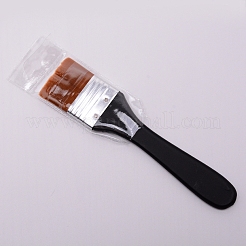 絵筆  木製ハンドル付き  アートツールのペイント用  ブラック  180x40.5x7.5mm&nbsp;TOOL-WH0121-52C
