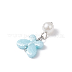 Opaque Acrylic Butterfly Pendants&nbsp;PALLOY-JF04289-01