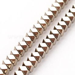 Non-magnetic Synthetic Hematite Beads Strands&nbsp;G-A140-06
