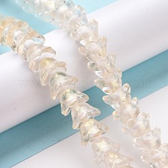 Transparent Glass Beads Strands&nbsp;LAMP-H061-01D-02