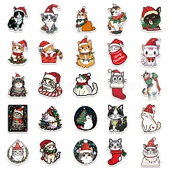 Christmas Cat PVC Waterproof Stickers&nbsp;PW-WG33E9A-01